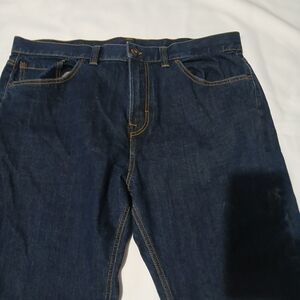 Prana Dark Blue Straight Jeans 38×30